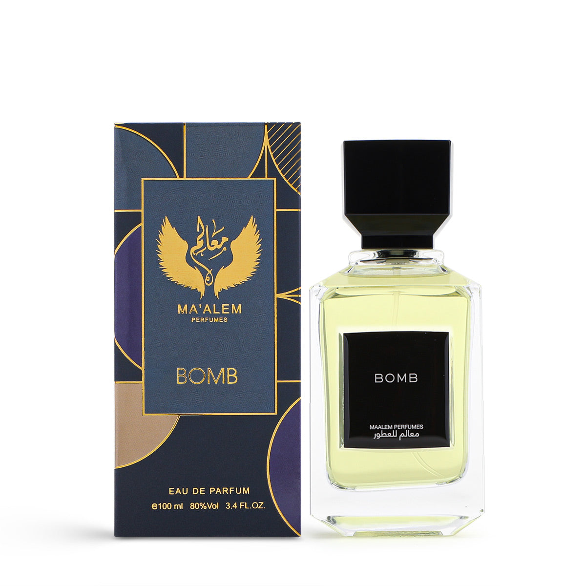 Maalem Perfumes Bomb: Unisex Eau de Parfum with Strawberry and Amber Notes