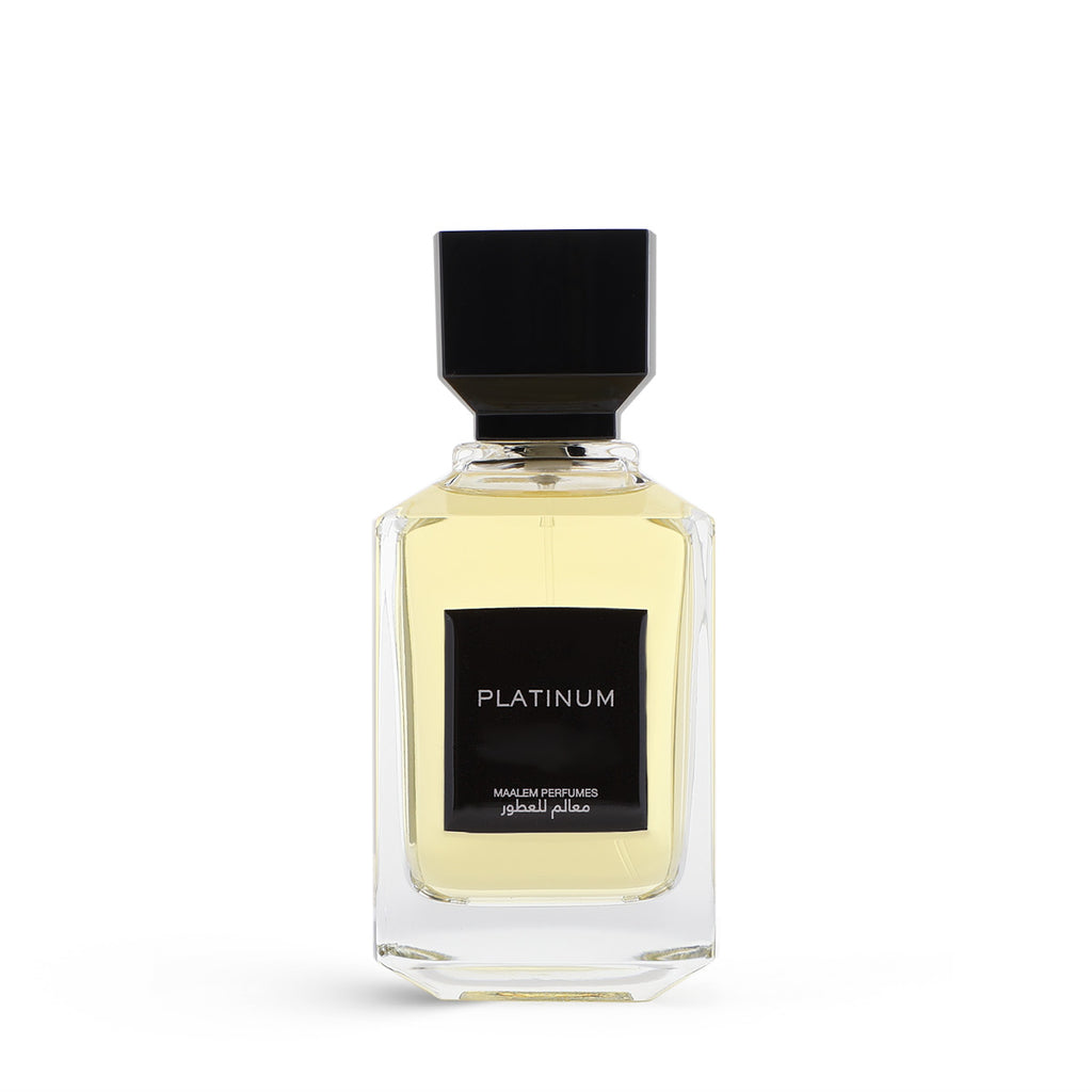 Maalem Perfumes Platinum EDP 100ml Unisex Fragrance French Musk Bakhour Scent